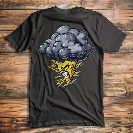 LIGHTNING Men's Cotton Crew Tee