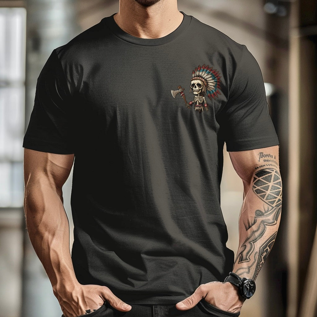 TOMAHAWK Men's Cotton Crew Tee