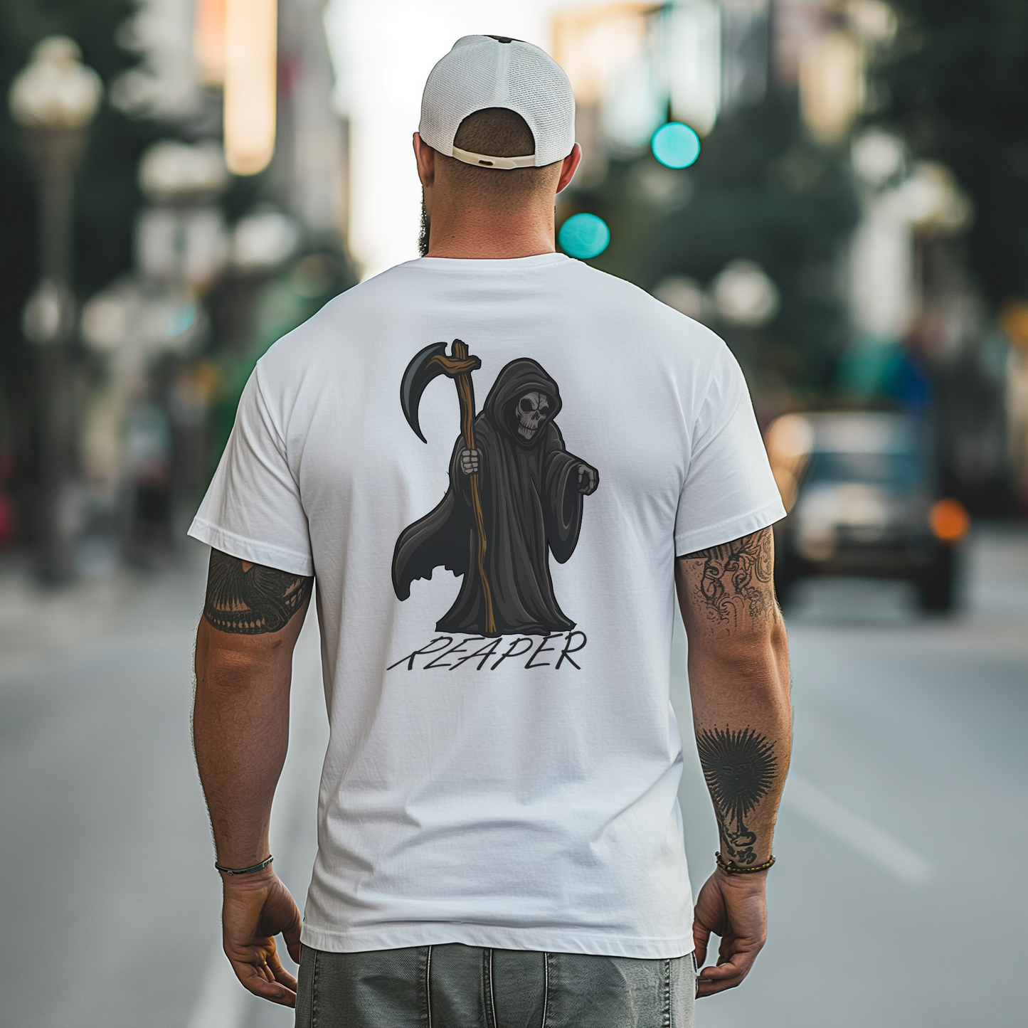 REAPER Men's Cotton Crew Tee